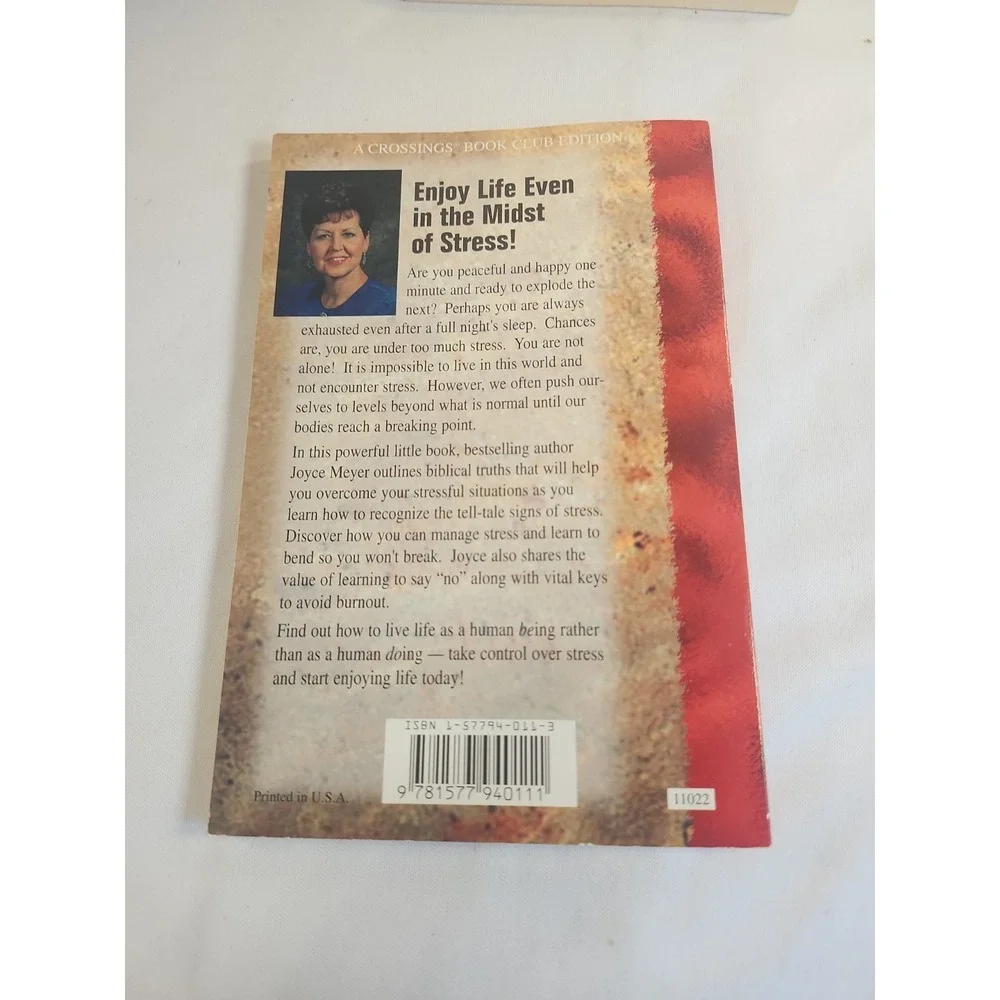 Help Me I'm Stressed Joyce Meyer Overcoming Emotional Battles‎ Biblical Guidance